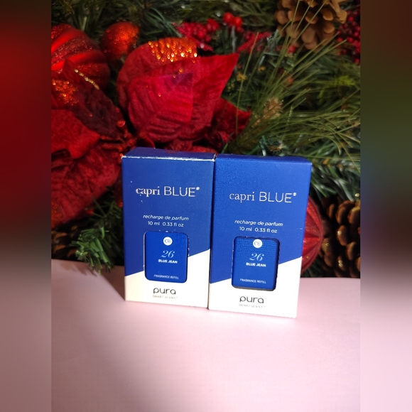 Capri Blue Other - Capri Blue Blue Jean Pura Smart Home Plug-in Diffuser Refills (Pack Of 2)